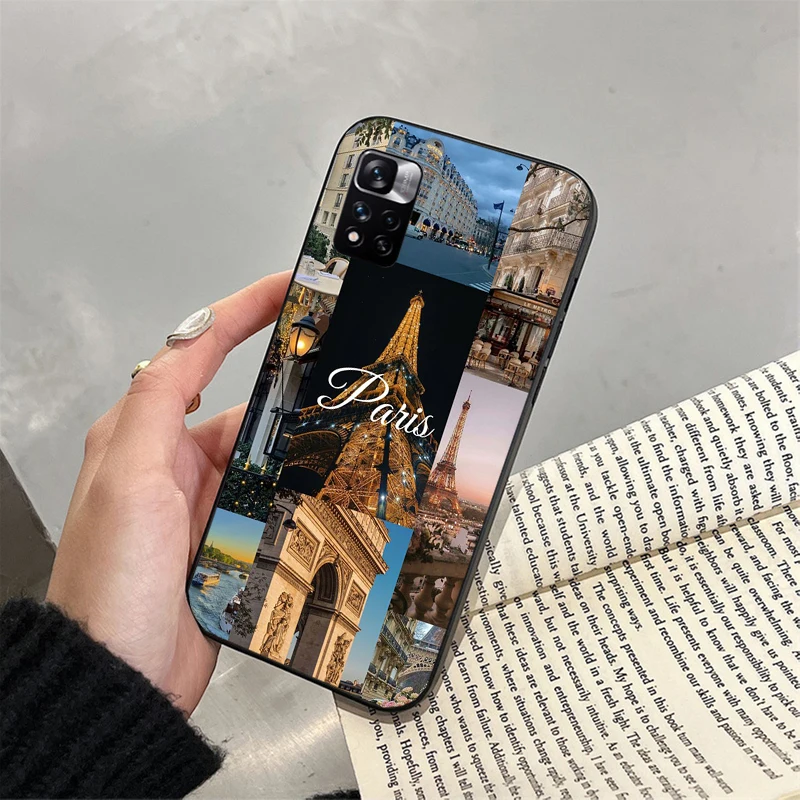 

Paris Funda Phone Case For Xiaomi Redmi note 14 Pro 14 13 12 11 10 Pro 14S 12S 11S Redmi 14C 13C 10