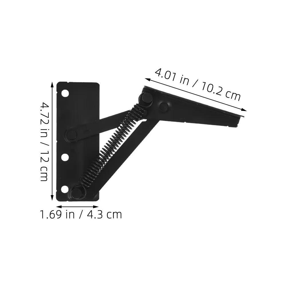 2Pcs Foldable Spring Hinge Modern Minimalist Sofa Furniture Storage Support Adjustable Cabinet Door Lift Up Hinge
