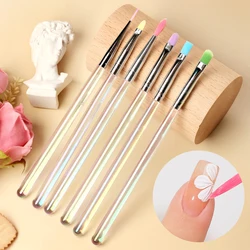 5PCS UV Gel Nail Brush Liner DIY Painting Pen Manicure Acrylic Drawing Brush for Nail Art Design Nails Tip Display Painting Tool