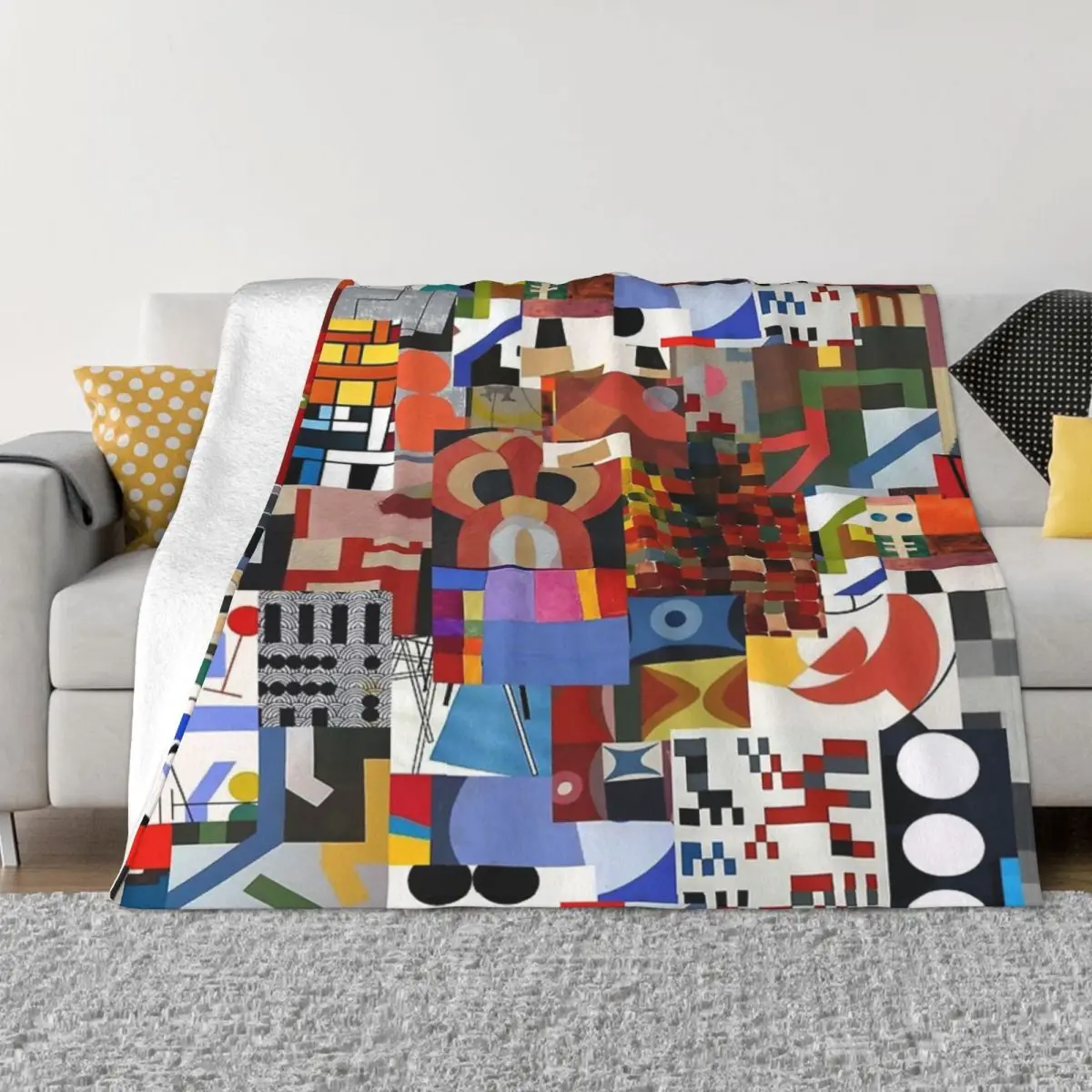 Sophie Taeuber-Arp Home Blanket Blankets & Throws Custom Blanket Personalized Throw Blanket