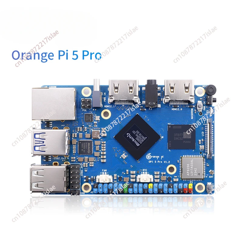 OrangePi 5 Pro development board Rockchip RK3588S supports NVMe SSD solid state drive