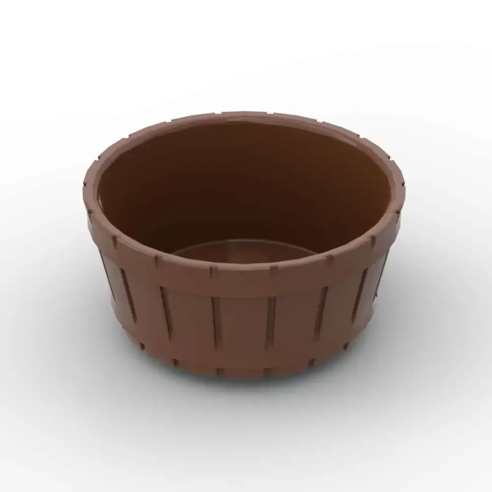 

MOC, 10 шт., часть кирпича, 64951, набор контейнеров, строительные блоки, ствол, половина с топором, частица, головоломка, игрушки «сделай сам», подарки на день рождения для детей