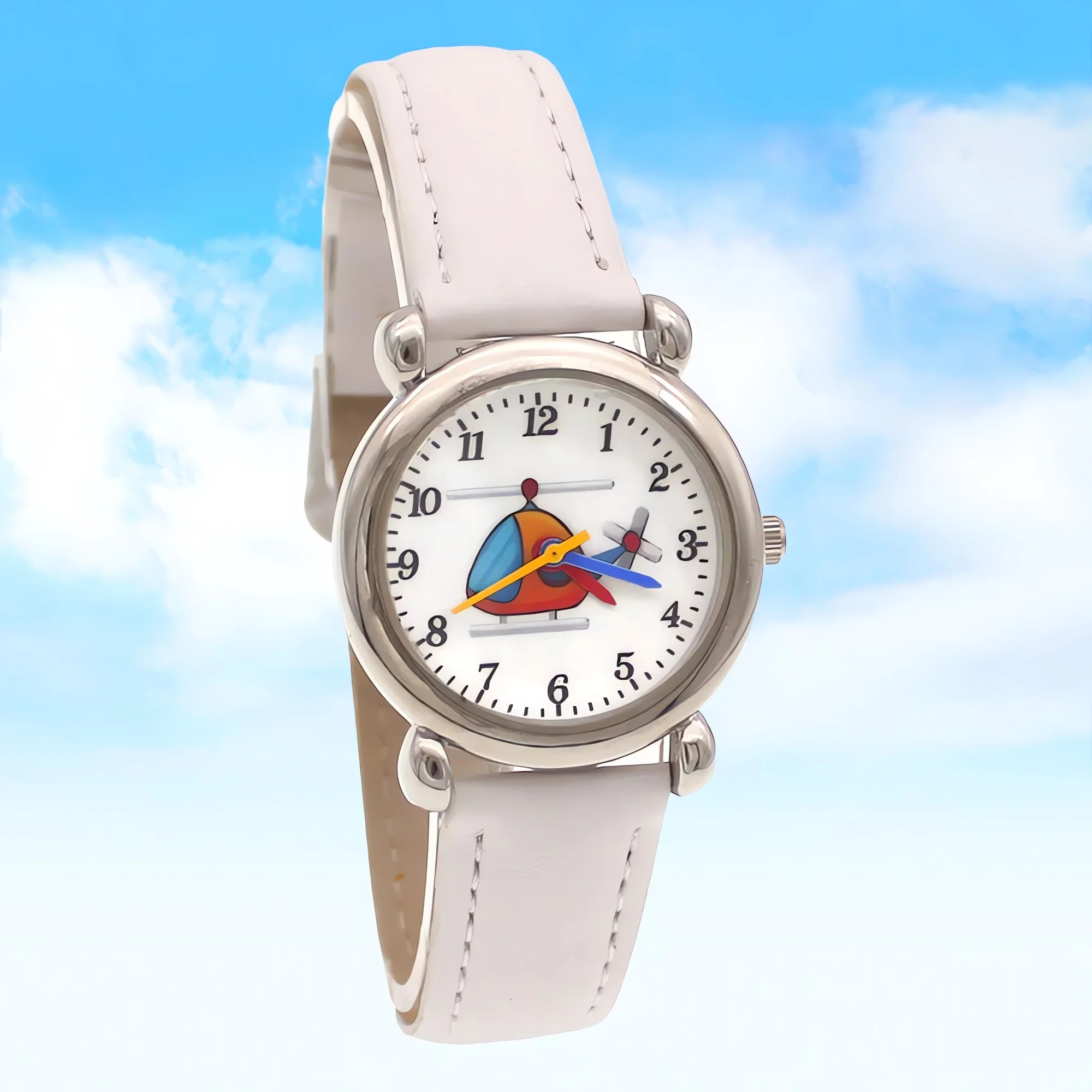 High-Quality Kids Quartz Watch Casual Leather Band Dress Watch for Boys And Girls - Ideal Gift for Children
