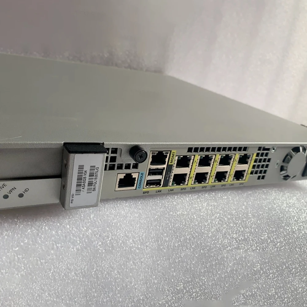 لجهاز توجيه Cisco Full Gigabit Enterprise المقاوم للحريق ASA 5525-X