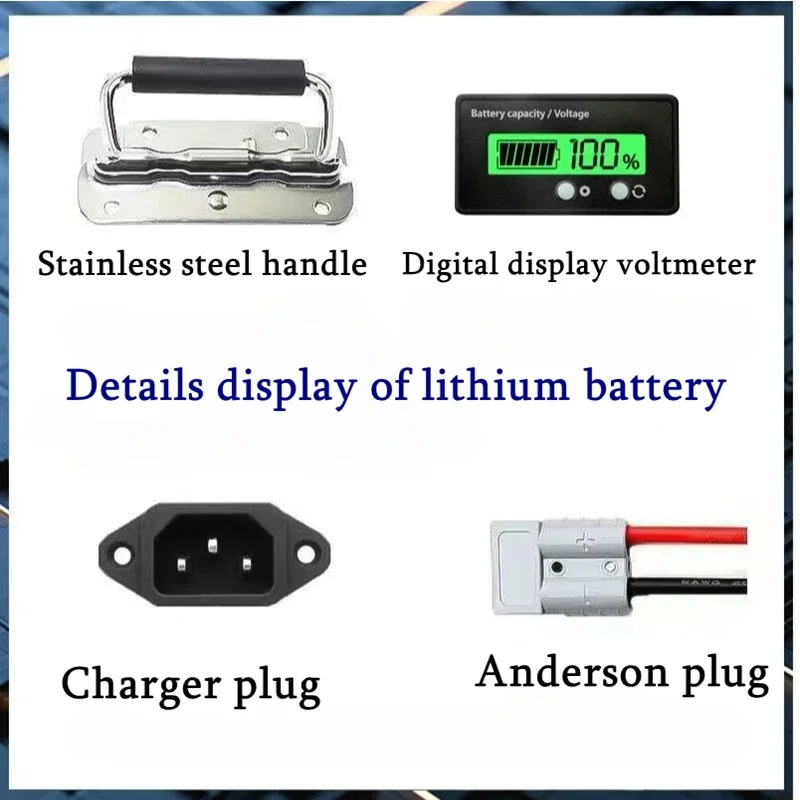 RHD 48V 50AH 80Ah 100Ah Li ion lithium battery pack for Ryobi RM480e RM300e ZT480ex 300MV Zero Turn electric riding mower