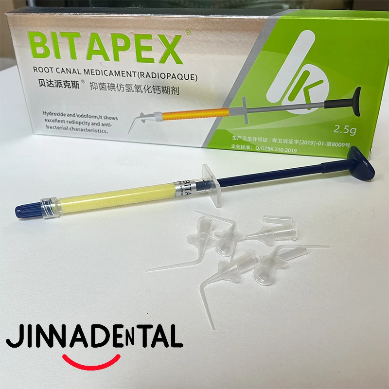 

Dentistry Iodoform Paste Lodoform Calcium Hydroxide Baby Teeth Permanent Teeth Filler Root Canal Antibacterial Filling Injection