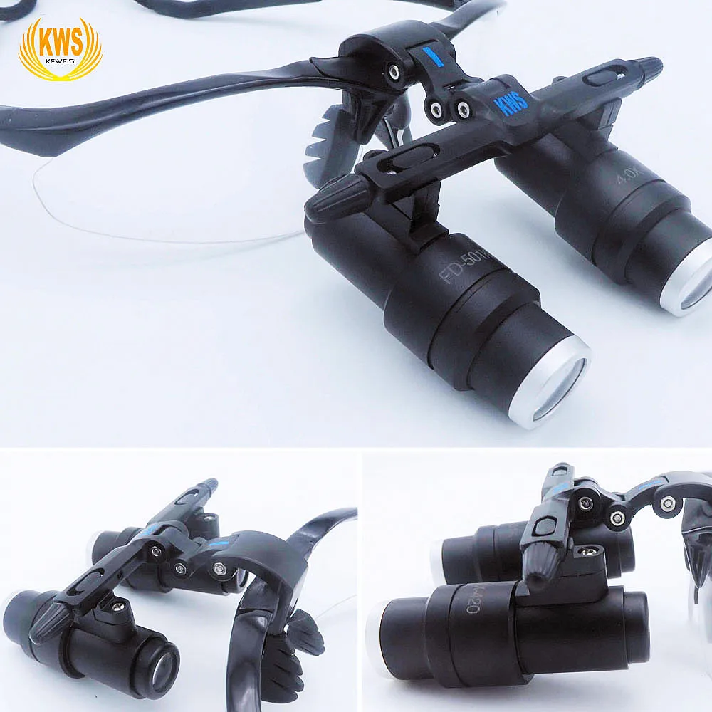 Imagem -03 - Lupa Dental Binocular de Alta Potência tipo Kepler Frame Lupas Operação Médica Cirurgia Estética Fd501k 4x 5x 6x
