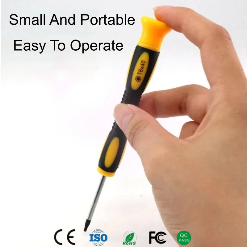 

Набор прецизионных отверточных насадок (1/7 шт.) длиной 40 мм из стали S2, портативный набор инструментов для ремонта электроники, телефонов, ноутбуков, очков