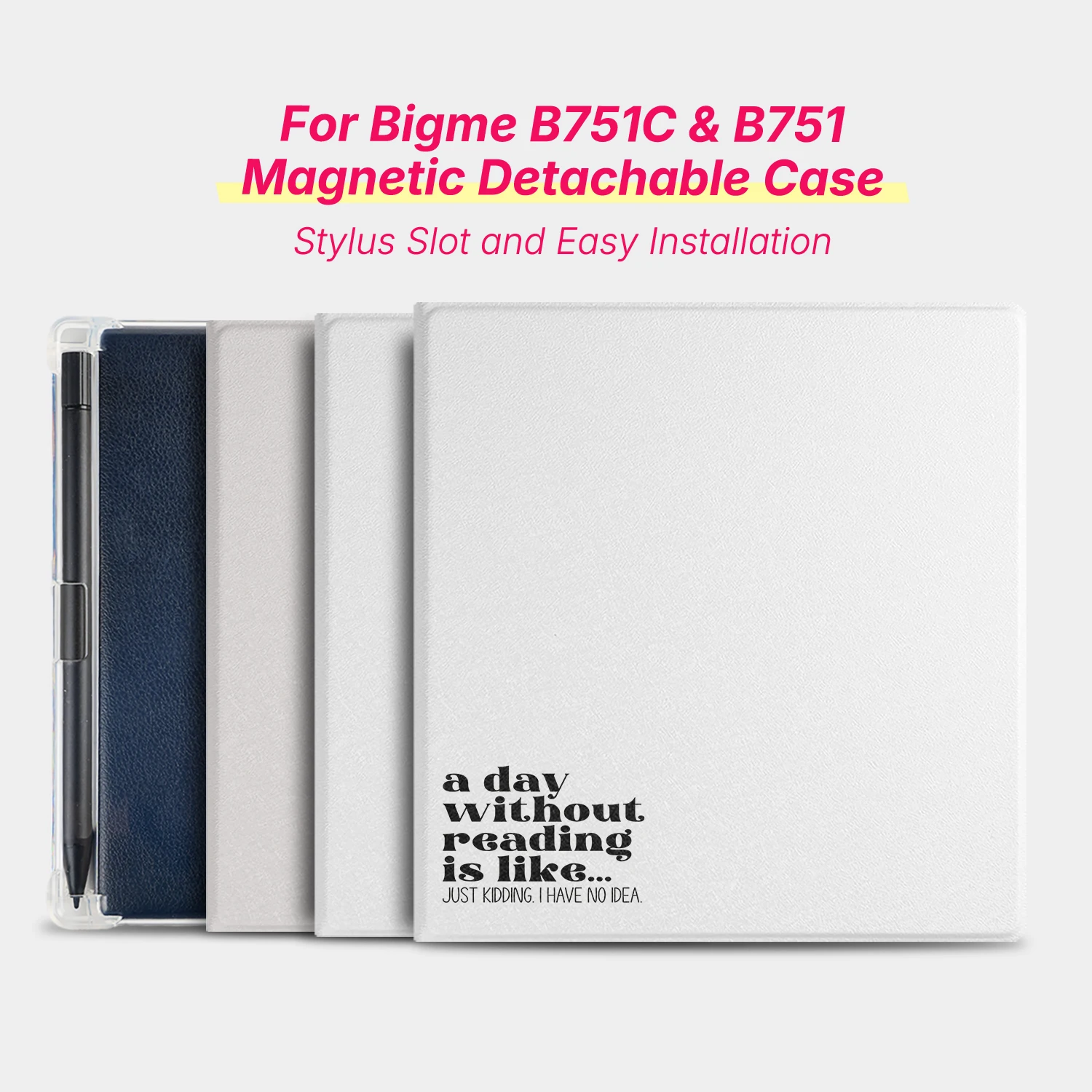Murmole English Quote Case Cover suit for Bigme B751 B751C 7
