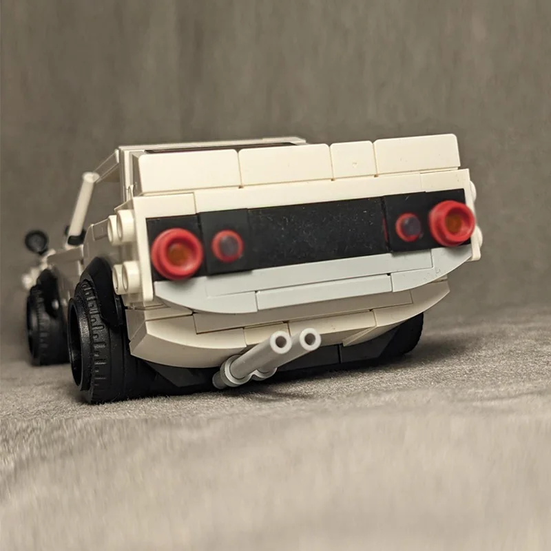 Modèle d'hypercar de vitesse MOC, briques de construction Kenmeri Skyline GTR, voiture de Modification, technologie modulaire, cadeau à assembler, costume de jouet pour enfants