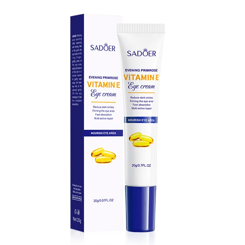 

SADOER Evening Primrose Eye Cream Anti Dark Circles Eyes Bags Remover Anti-aging Moisturizing Eyes Skin Care Cosmetics