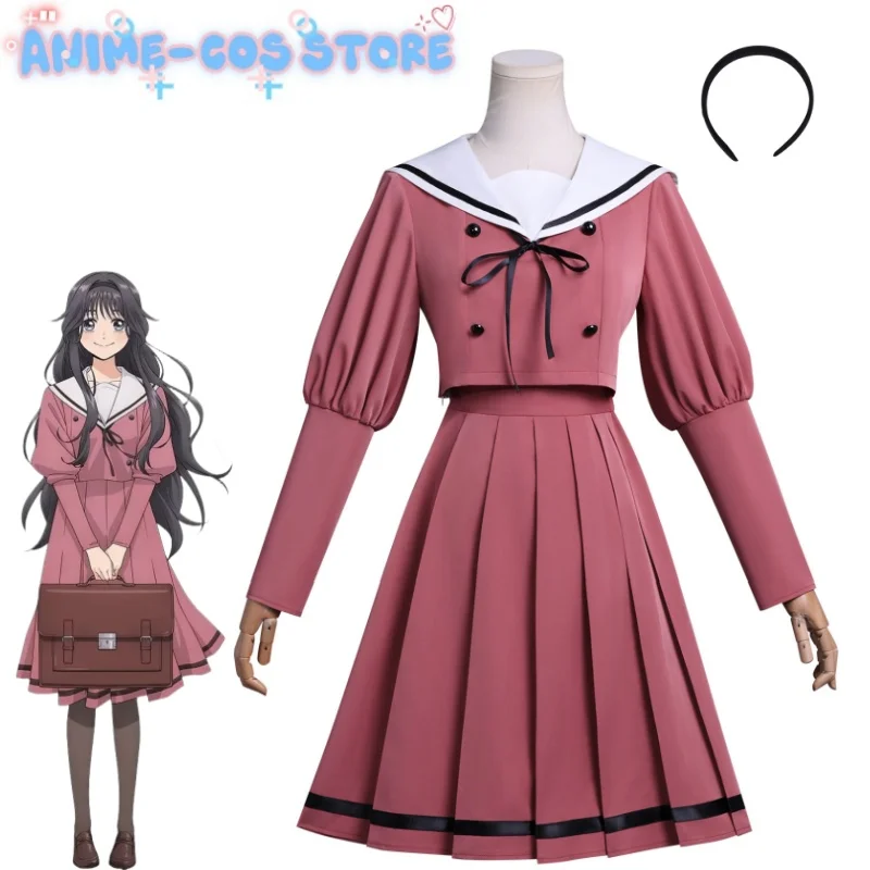 Аниме The Fragrant Flower Blooms Dignity Waguri Kaoruko Косплей Костюм JK Школьная форма Хэллоуин Карнавал Женский Повседневный Повседневный
