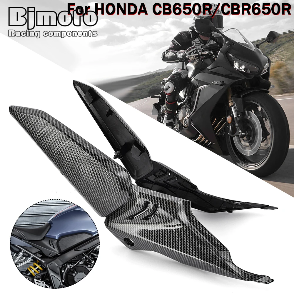 2021 2022 Motorcycle Rear Passenger Seat Cowl Side Panel Fairing Cover For Honda CB650R CBR650R CB CBR 650R