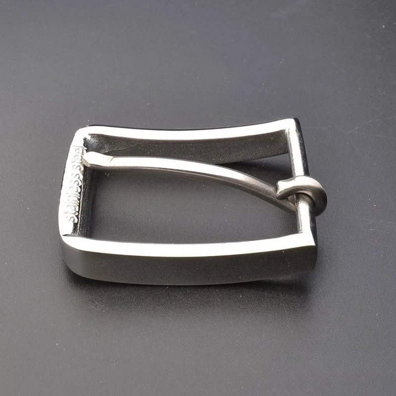 304 Stainless Steel Belt Buckles Simple and Durable Metal Pin Buckles 35mm Inner Diameter Man's Belt Parts
