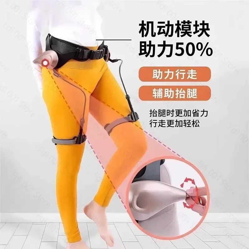 Wearable Leg Exoskeleton Power Assist Device Elderly Labor-Saving Aid for Walking Stair Climbing Outdoor Hiking - Walking Suppor