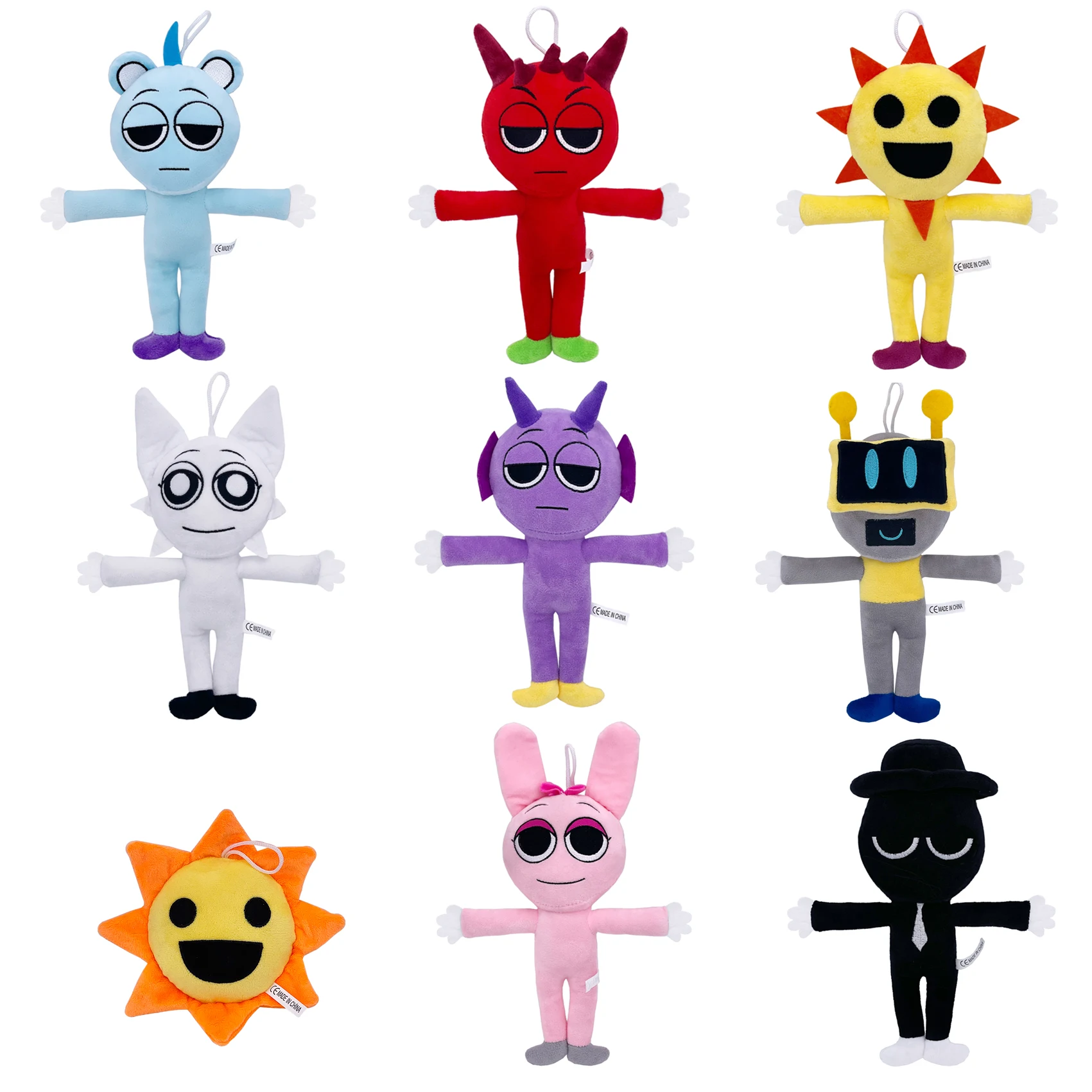 

Sprunki Plush Toys Sprunki Incredibox Plush Doll Sprunki Game Cartoon Pillow Kids Birthday Gifts Stuffed Dolls Christmas Gift