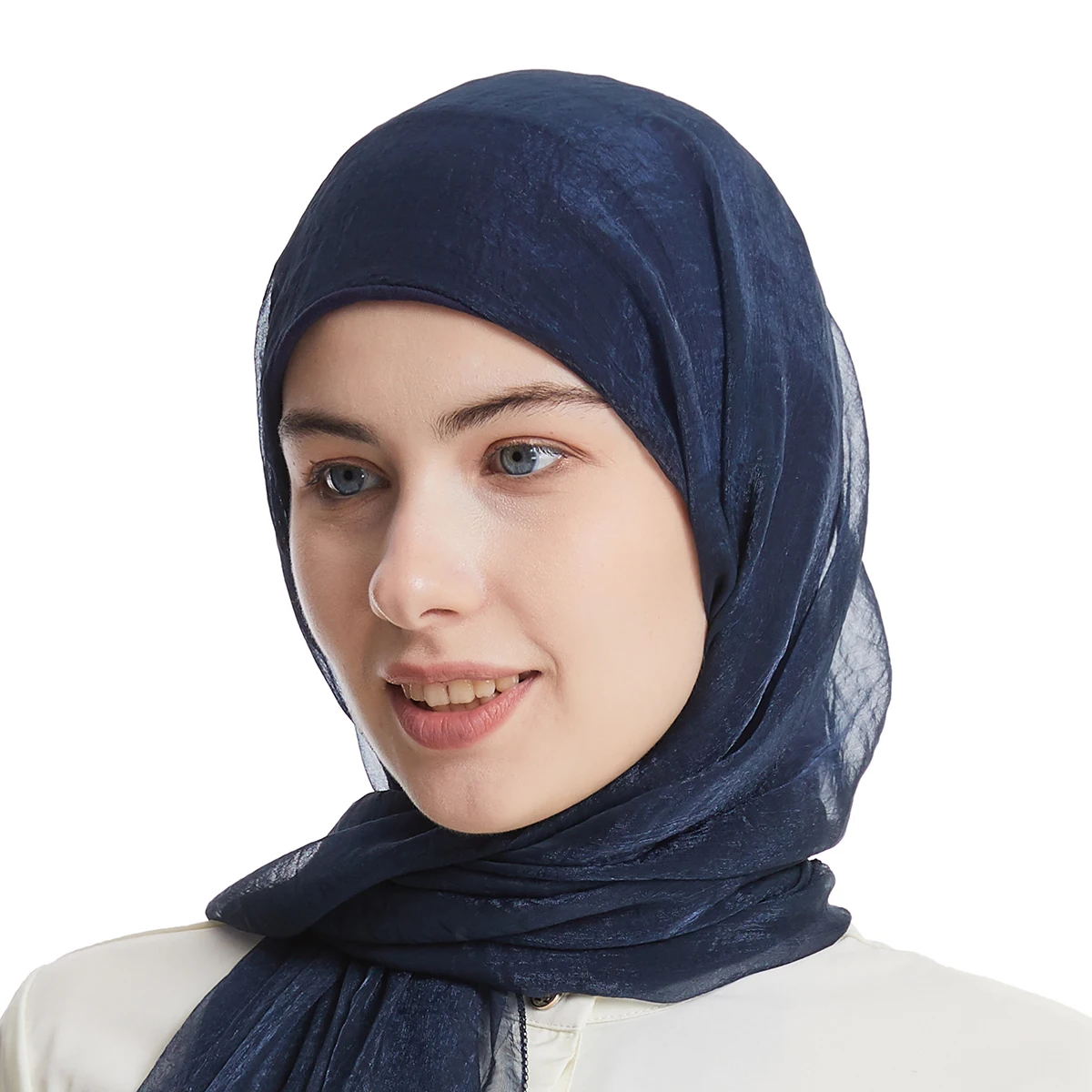 Islamic Women\'s Hijab Chiffon Arabic Muslim Shayla Head Wrapped Scarves Turkey Dubai Africa Lady Shawl Headdresses 180*75cm