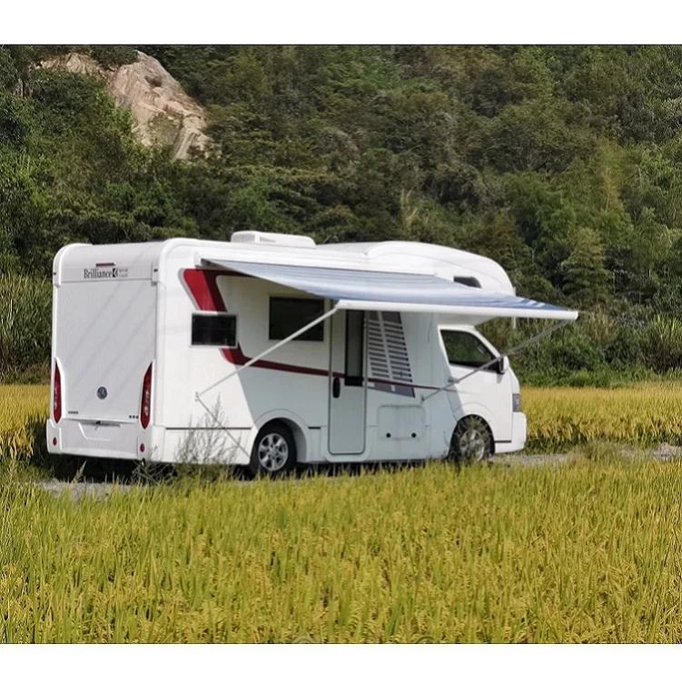 

Awnlux Motorhome Accessories 100% Waterproof Car Trailer Rv Motorhome Awning Camper Awning With Motorized Control