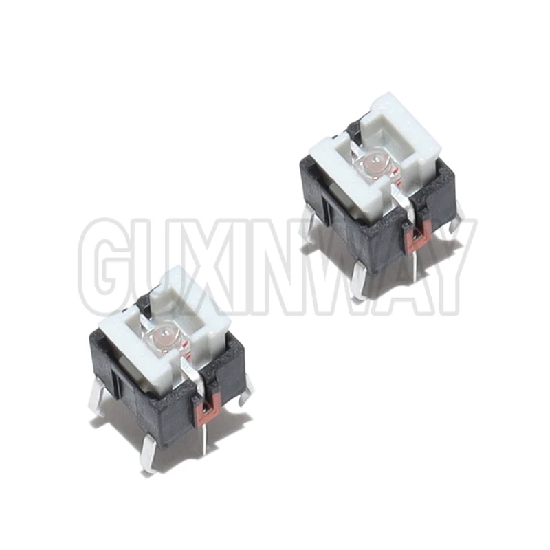 10 قطعة 6X6X7 ملليمتر Microswitch/مفتاح 6*6*7.2 مللي متر Iight اللمس التبديل 6*6*7 H اللمس مفاتيح مع LED أحمر أبيض أزرق أصفر أخضر