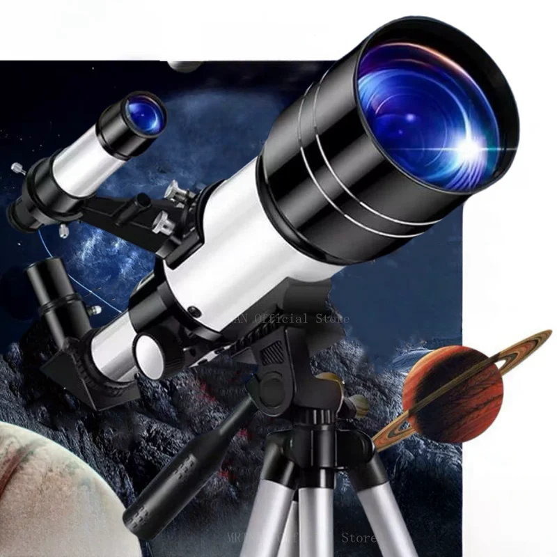 

300MM Focal Length Professional Astronomical Telescope for Space 70MM Eyepiece Monocular Powerful Binoculars Moon Star Mars