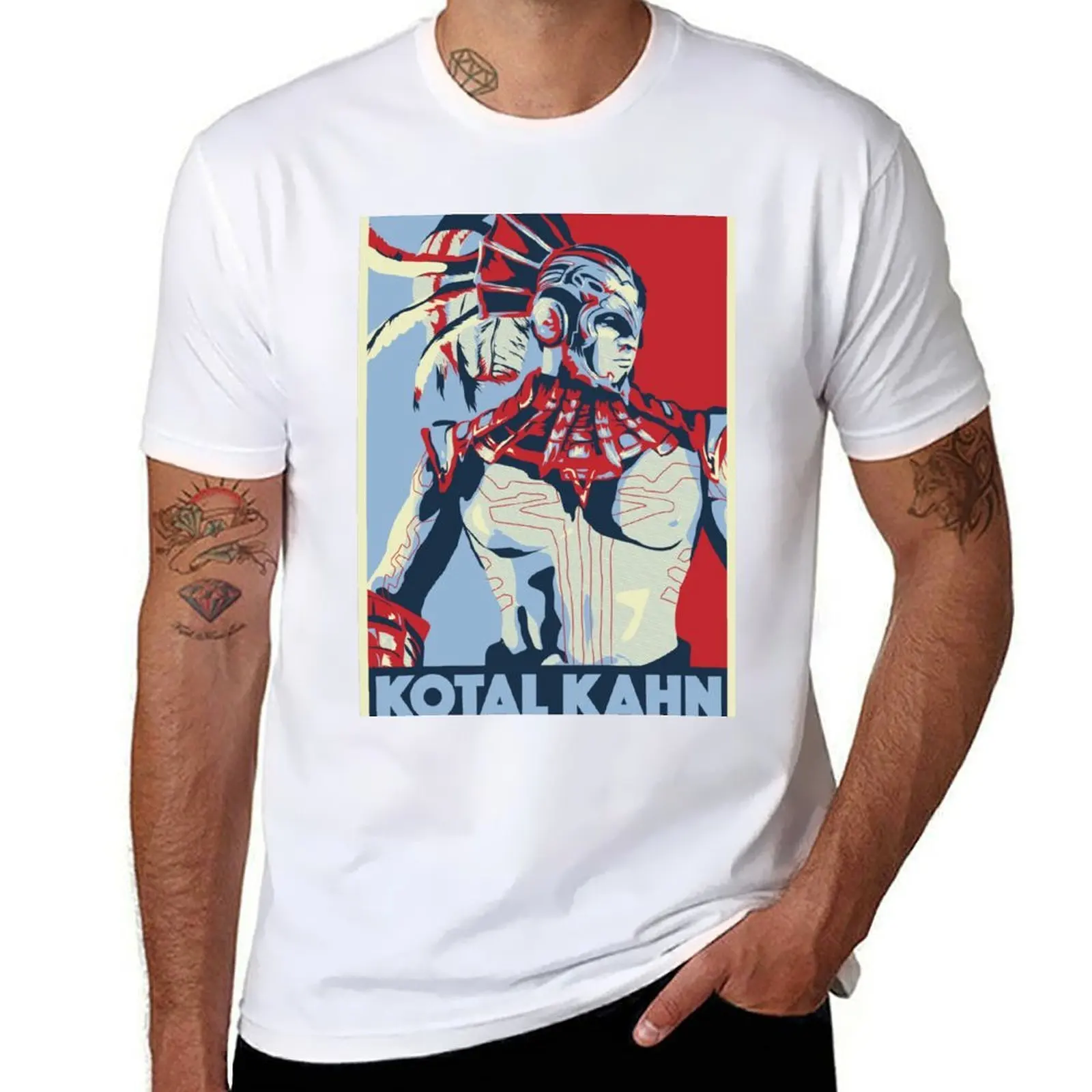 

Kotal Kahn Hope tee T-Shirt t shirt man cotton cotton t shirts man 100% mens graphic t shirts T-Shirt