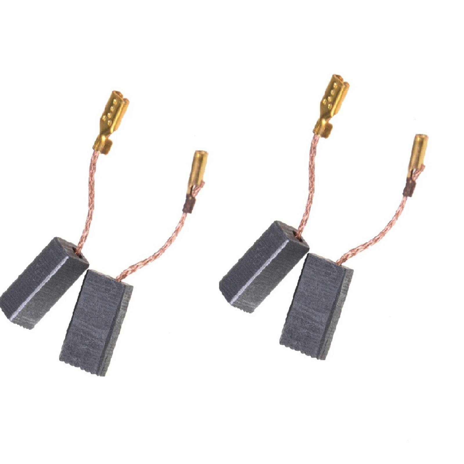 Cepillo de carbón de 4 piezas para GWS6-100 Bosh, amoladora angular, repuesto de cepillo de grafito, accesorios para herramientas eléctricas