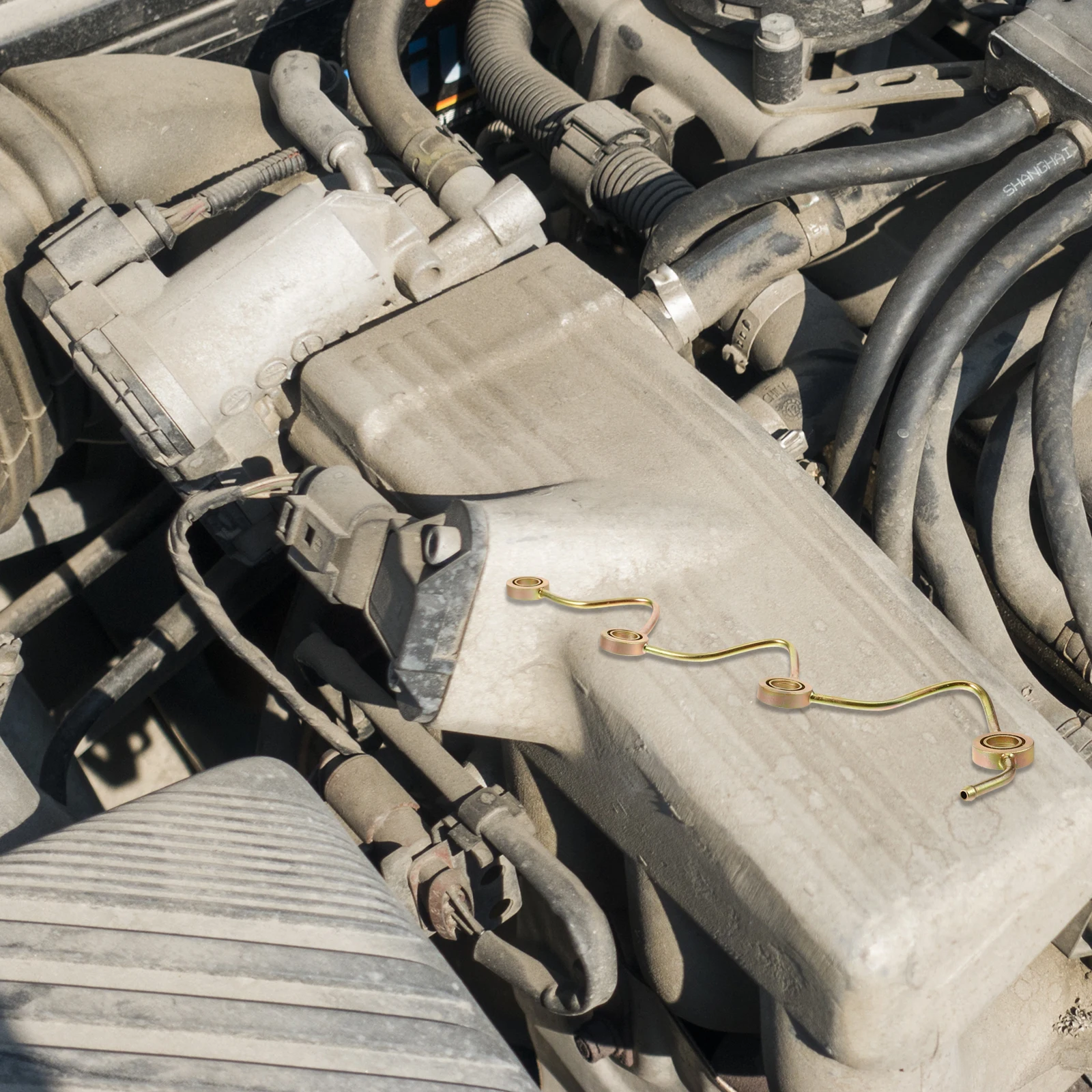 

Forklift Engine Oil Return Pipe Zinc Alloy Durable Cooling Parts 23760-54011 Efficient Flow Hose Tube Replacement
