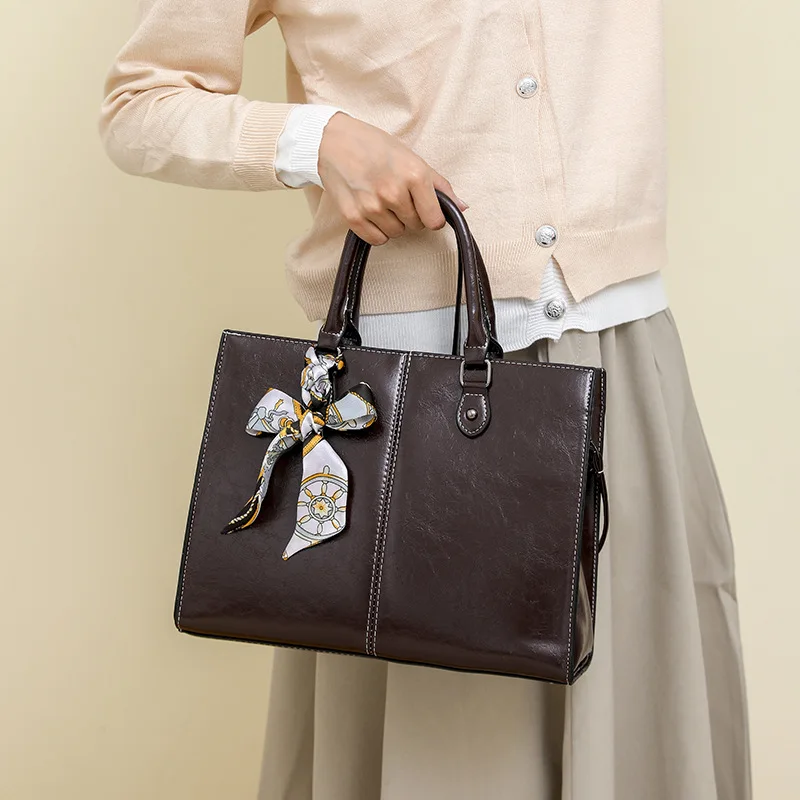 

Women's the Tote Bag 2025 New High Quality Shoulder Bag Genuine Leather Designer Luxury Crossbody Bags Female Handbags y2k ita