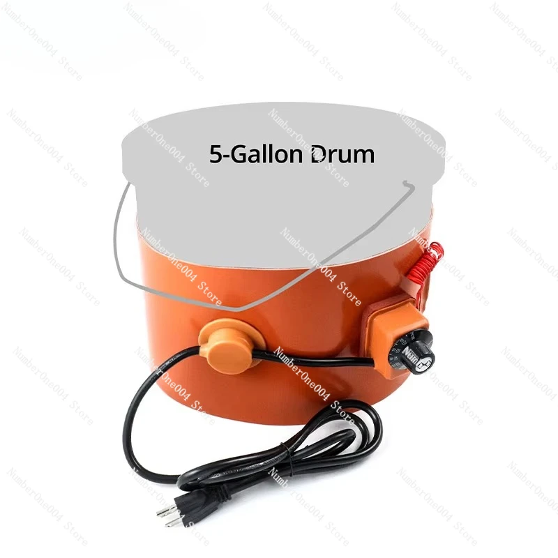 

Drum Electric Heat Pad for 5 Gallon Honey Pail Silicone Heating Pad