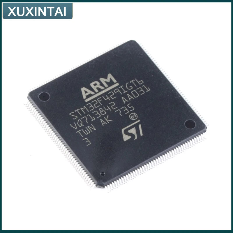 5Pcs/Lot  New Original  STM32F429IGT6  STM32F429 MCU Microcontroller IC 32-Bit Single-Core 180MHz 1MB (1M x 8)  176-LQPF