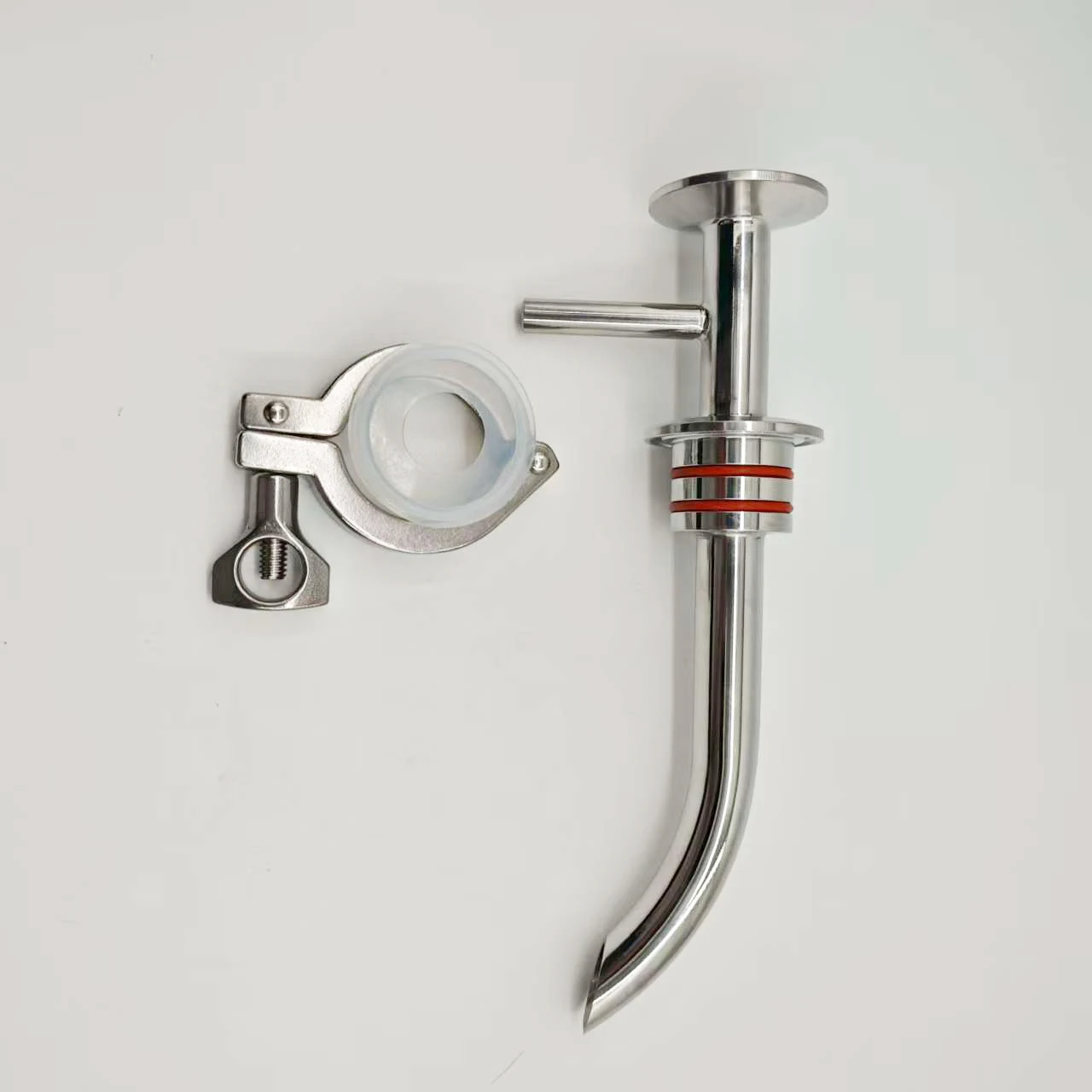 

TC Rotary Racking Arm Dip Tube with 1.5-Inch Tri Clamp 3/4-Inch 19mm Tube for Non-Jacketed Fermenters Homebrew Equipment