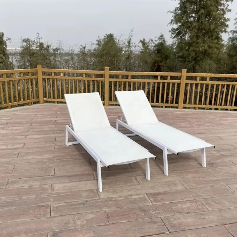 

Patio Aluminum Beach Furniture Sun r Chaise Outdoor Swimming Pool Chairs