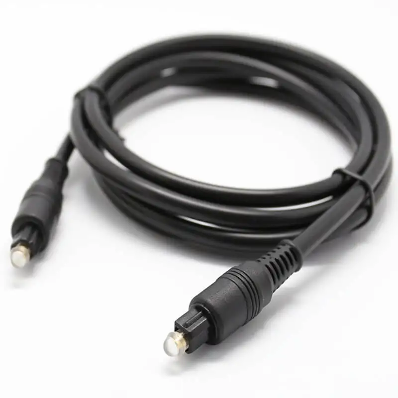 OD4.0 Audio Fiber Optic Audio Amplifier Connection Cable TOSLINK Digital Square Port Fiber Optic Cable