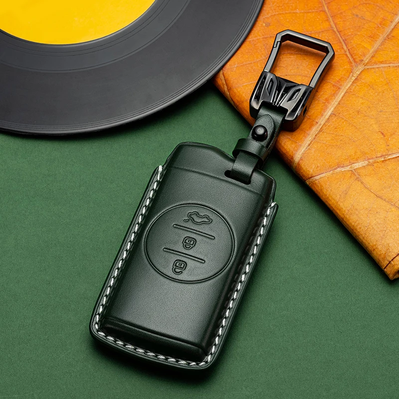 

For Chery Tiggo 8 9 Arrizo 8 Omoda 5 3x 5x and Explore 06 -Leather Key Fob Cover Premium Key Protector Case