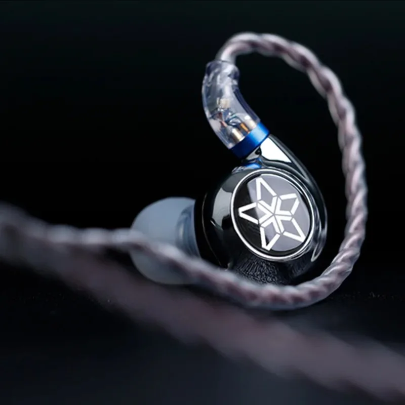 FiiO FH11 1DD+1BA 하이브리드 드라이버 인이어 이어폰 IEM 고해상도 오디오(0.78mm 분리형 케이블 포함) HiFi 스테레오 유선 이어버드 독특…