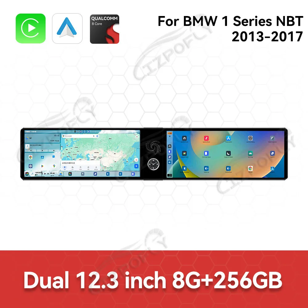 راديو سيارة بشاشة تعمل باللمس لسيارات BMW 1 2 Series F20 F21 2013-2017 أندرويد نظام تحديد المواقع للسيارات راديو الوسائط المتعددة وحدة استقبال ستيريو #3