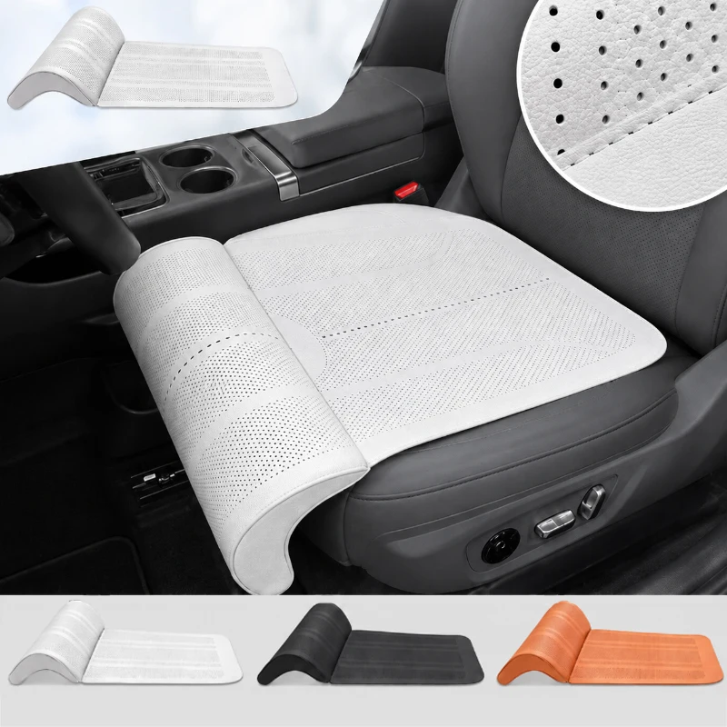 Universal Car Seat Cushion Seat Protection Cover with Leg Support Long Distance Travel Rest Soft Cushion Interior Accessories