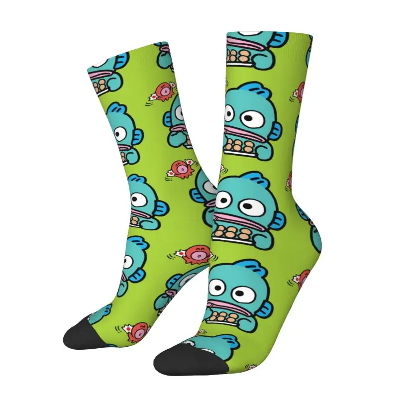 Custom Hangyodon Dress Socks Mens Womens Warm Fashion Crew Socks