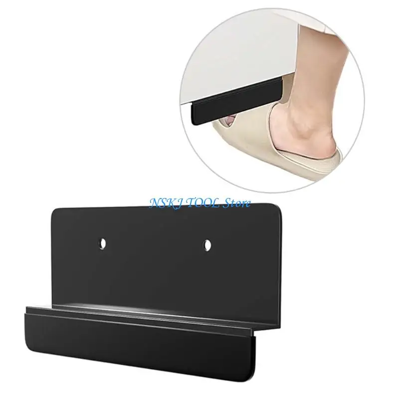 L8RC Metal Under Cabinet Foot Handle Pull Convenient Foot Pull set for Home Waste Management