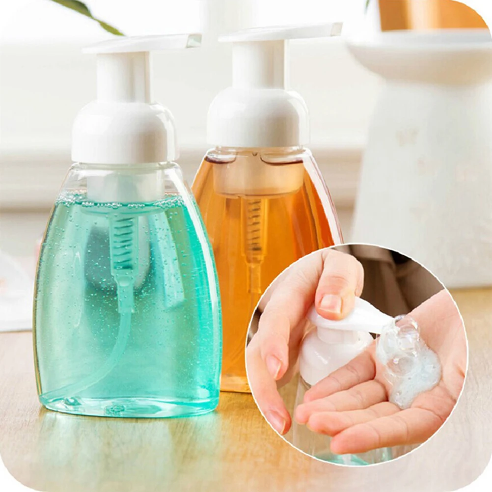 

3pcs Bottles Refillable Portable Travel Size H Emulsion Bottle Soap Dispenser Emulsion Plastic Thickened