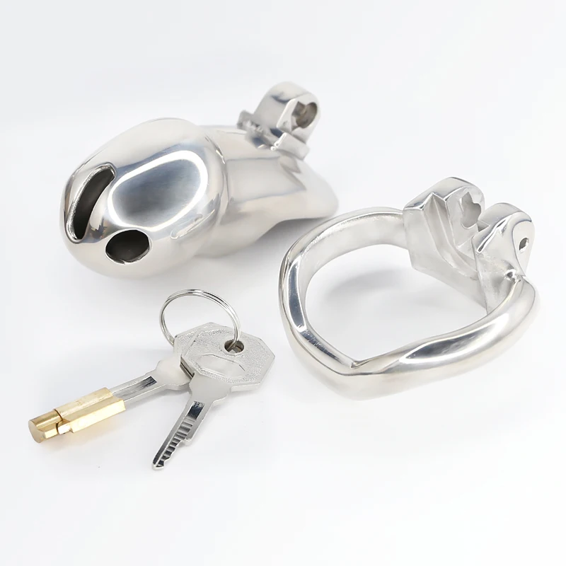 Ergonomically Design Male Chastity Cage Penis Ring Cock Ring With Magic Lock Fetish Bondage Chastity Device Sex Toys Adults 18+