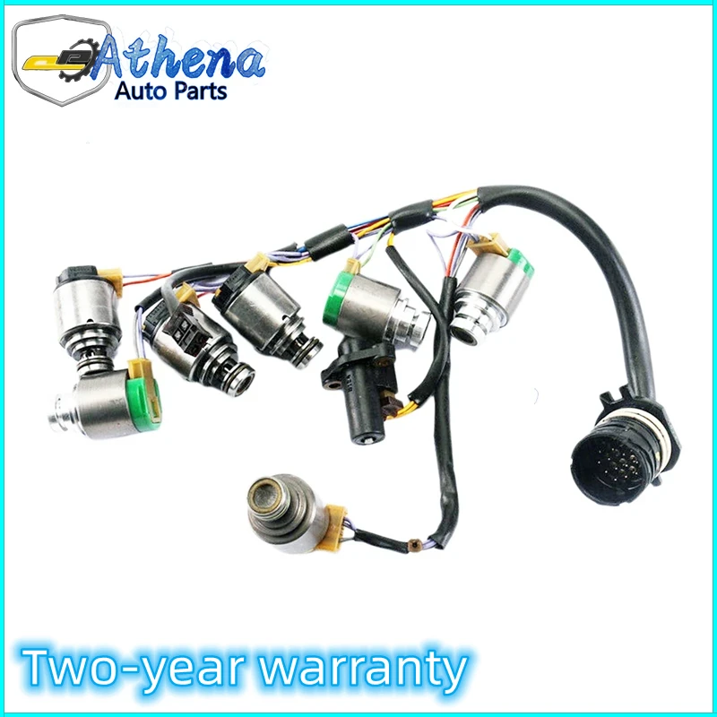 New ZF5HP19 5HP19 01V Transmission Solenoids With Internal Harness For Audi S4 S6 RS6 A8 BMW 5 Series Z4 0501314432 0501316463