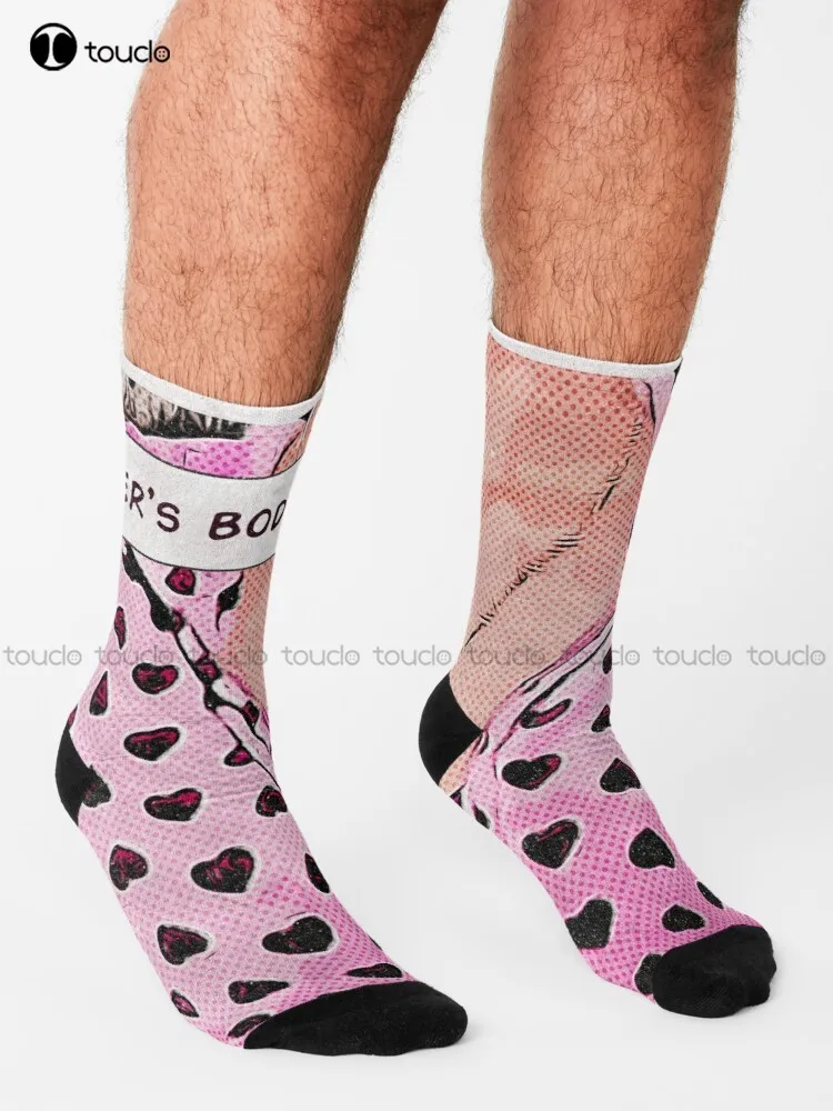 Jennifer'S Body Comic Poster Socks Socks Youth Harajuku Personalized Custom Unisex Adult Teen Youth Socks 360° Digital Print Art