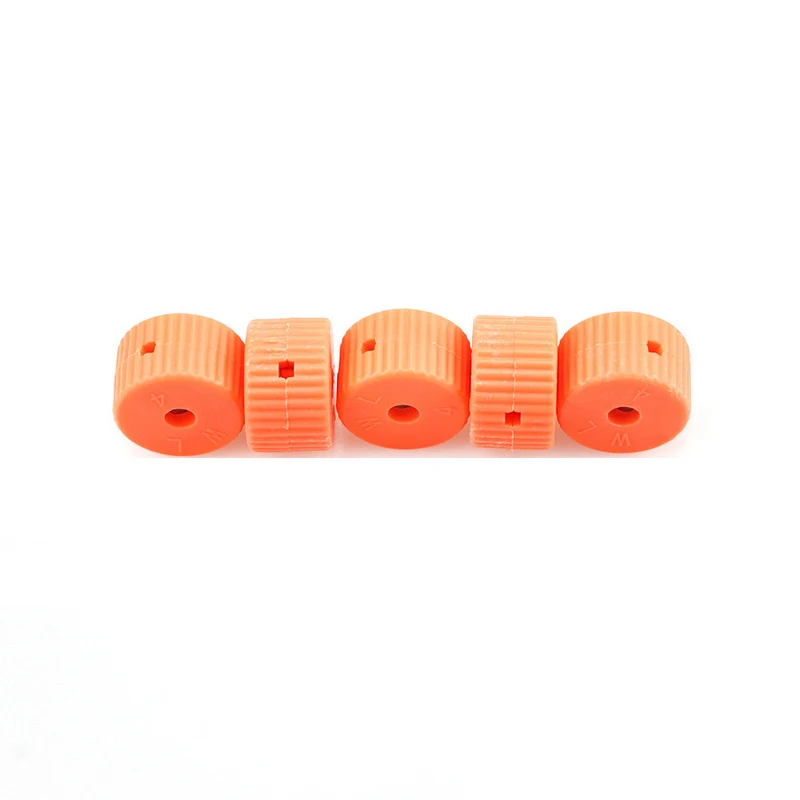 MIGLIO 4 millimetri Arancione Mini Rotonda Magnetic Pick Up Strumento Utilizzato Per Punte Cacciavite Magnetizzatore Anello