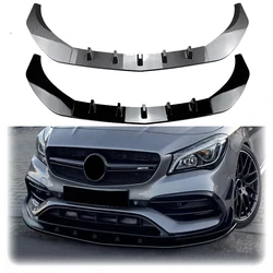 2015 2016 2017 2018 For Mercedes Benz CLA Class C117 CLA200 CLA220 CLA250 CLA45 AMG Front Bumper Lip Splitter Spoiler Diffuser