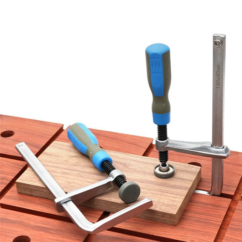 

AA01-160X60mm Woodworking Plastic Handle Dovetail Clamp Suitable For Rail Woodworking DIY Desktop Groove Fixing