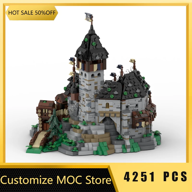 

NEW 4251 Parts Duke's Small Castle Modular Model Building Blocks Sets Education DIY Assembly Bricks Toys Children Christmas Gift