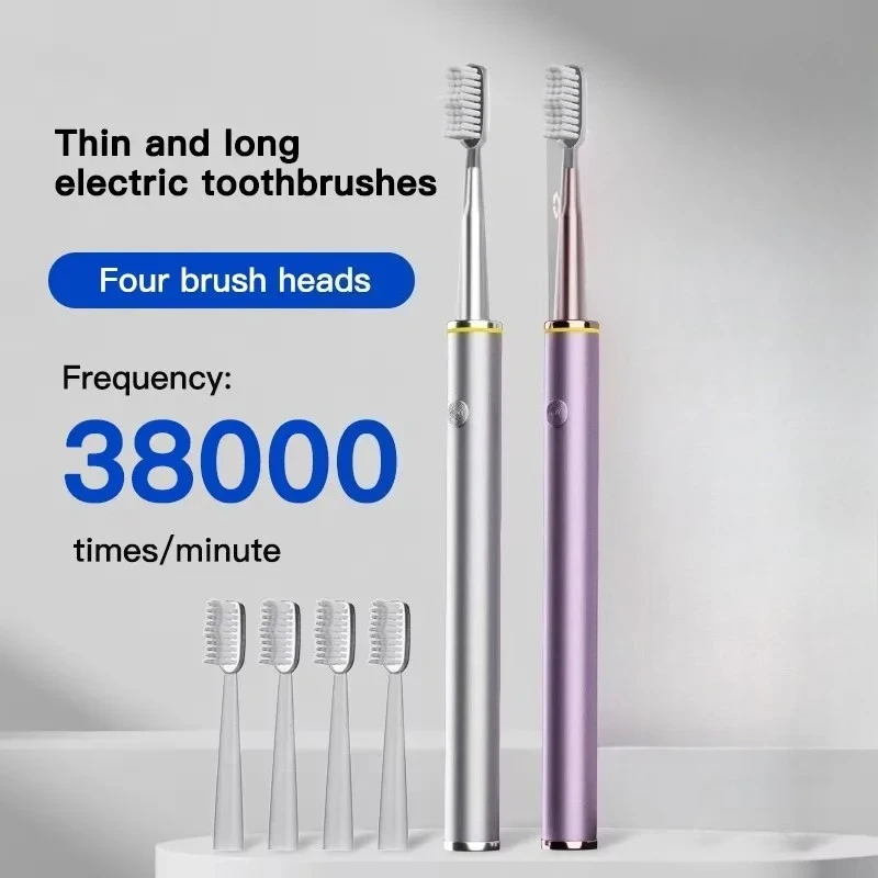 

2025Электрическая зубная щетка, умственная тонкая щетка для тела, специально для женщин, чистая мудрость, красота, мягкая щетина DuPont