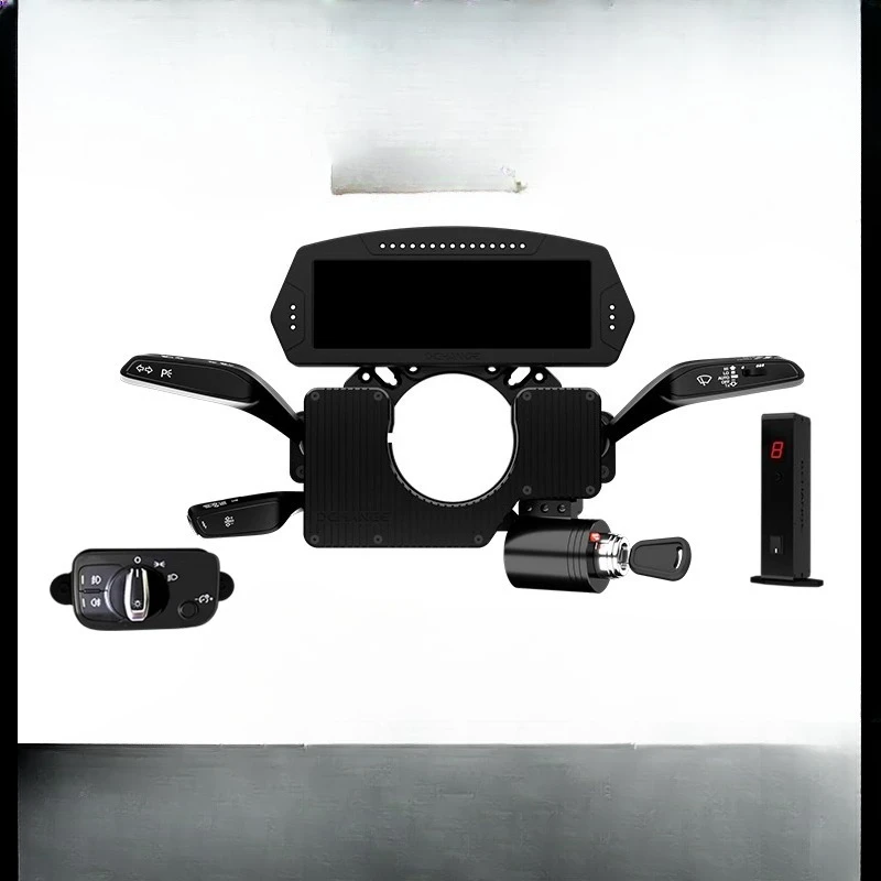 

Orca 2 simulated modified racing car steering wheel peripheral instrument panel, air brake, light wiper, turn signal