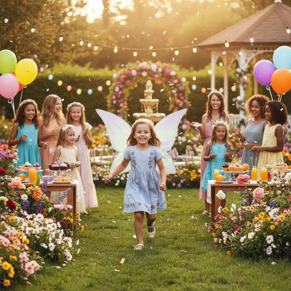 سباركلي التدرج فراشة أجنحة الأميرة الملونة الأورجانزا الجنية أجنحة الفراشة اليدوية الأشرطة المرنة أجنحة تأثيري #4